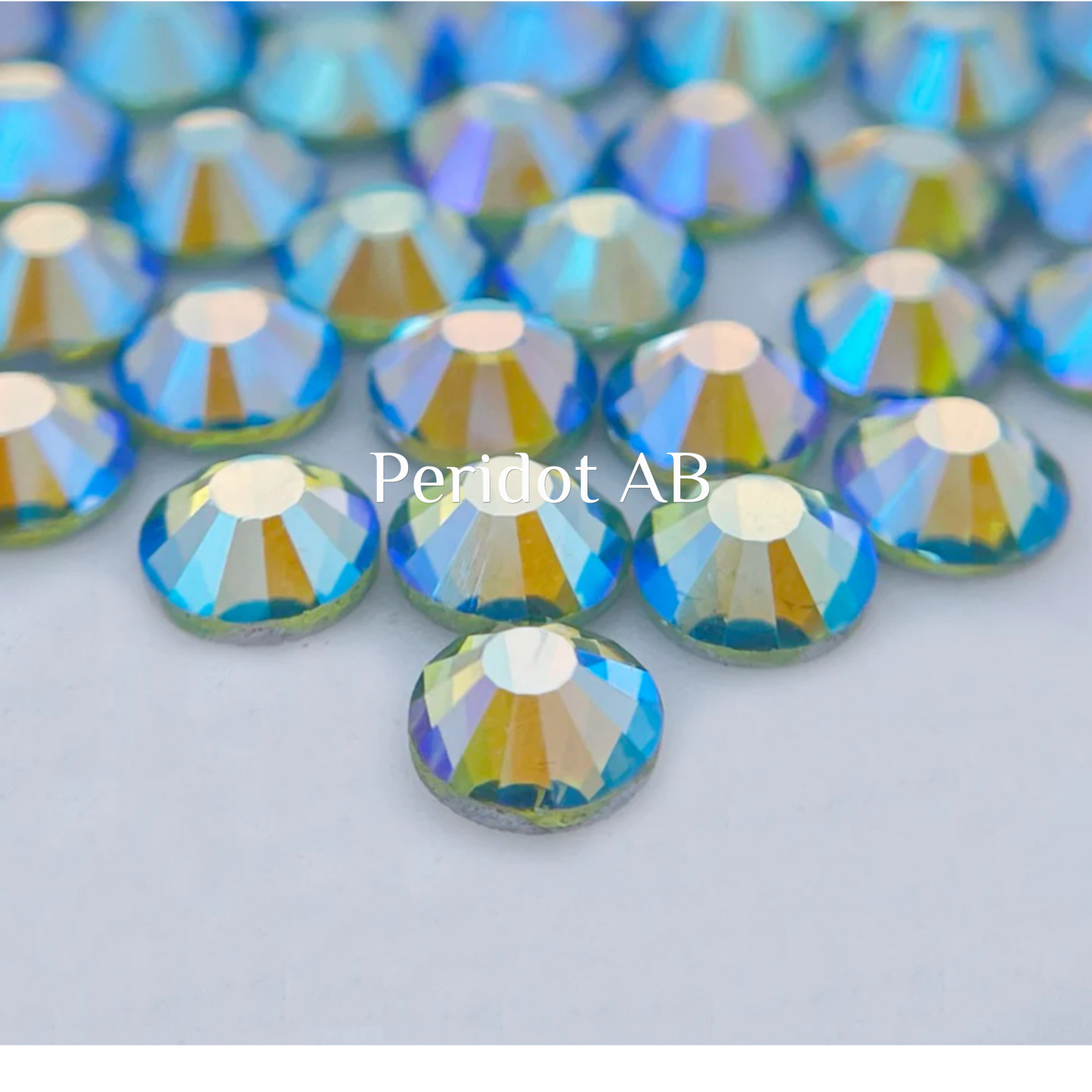 Swarovski Peridot AB Hotfix 2078 Crystals