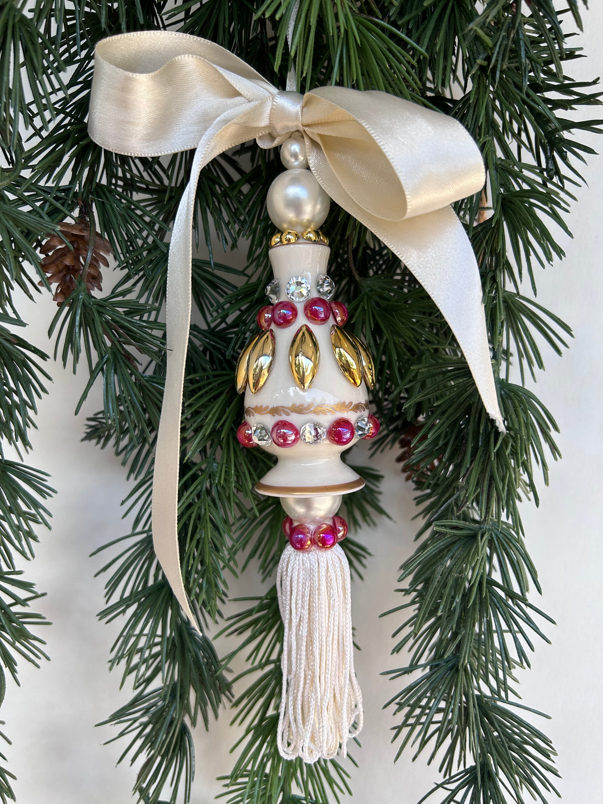 Dressy - One of a Kind Porcelain Ornament