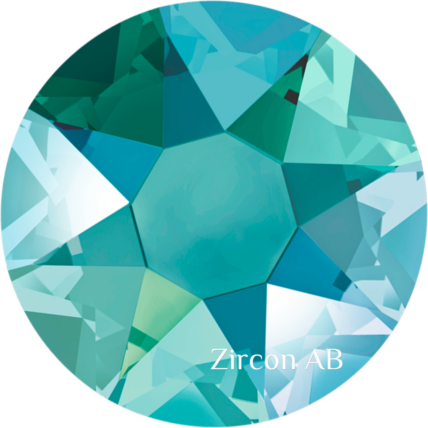 Swarovski HF 2078 Blue Zircon AB 20ss
