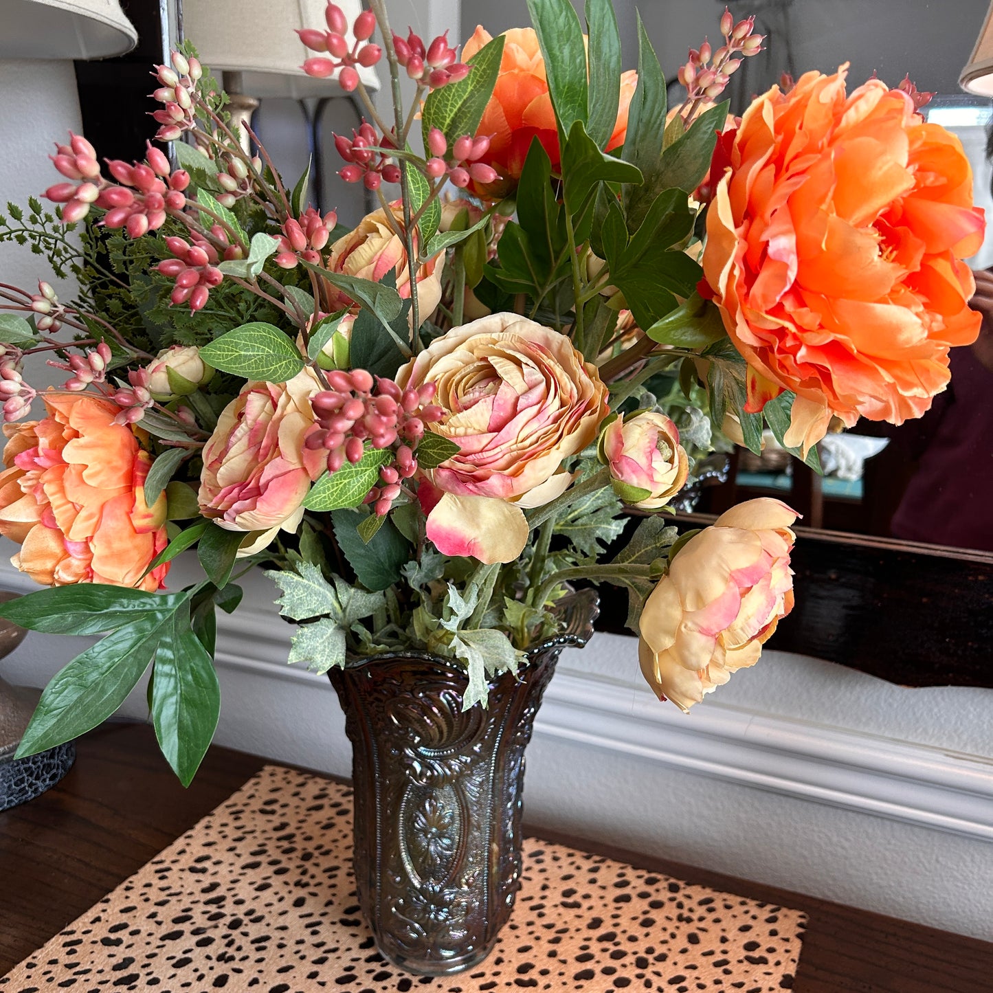 Gorgeous Ranunculus Peony Floral Arrangement