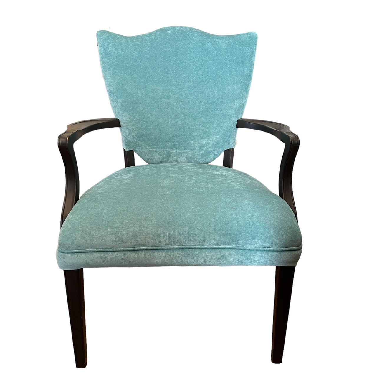 Beautiful Rare Shield Back 1940's Chair