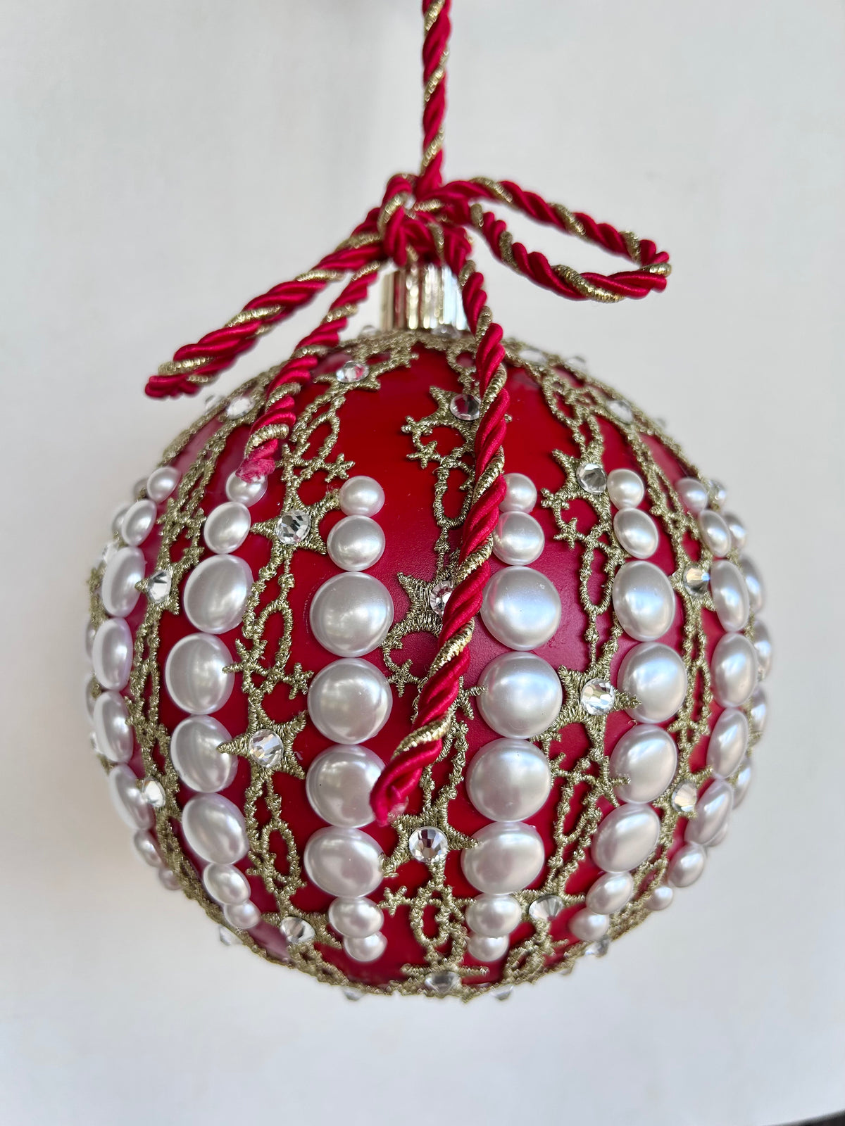 Moon and Stars One of a Kind Large Ornament