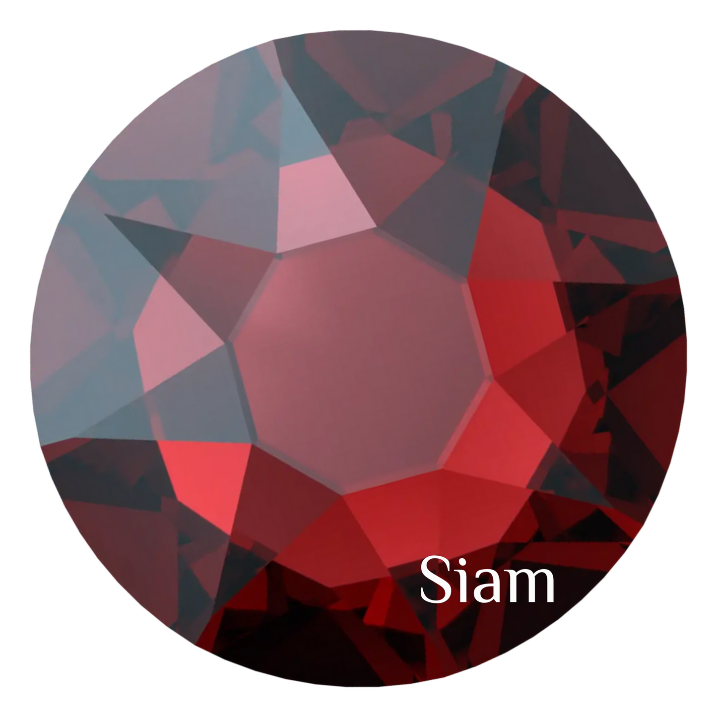Genuine Swarovski Hotfix  30ss Crystals Siam 2078