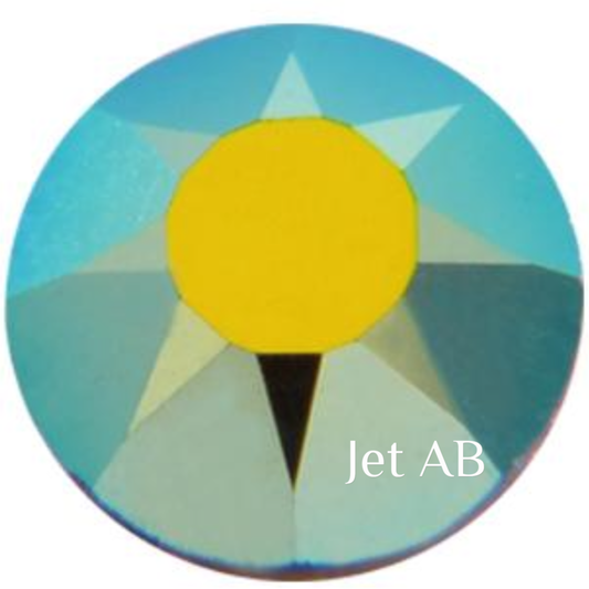 Swarovski Jet AB Crystals 2078 Hotfix