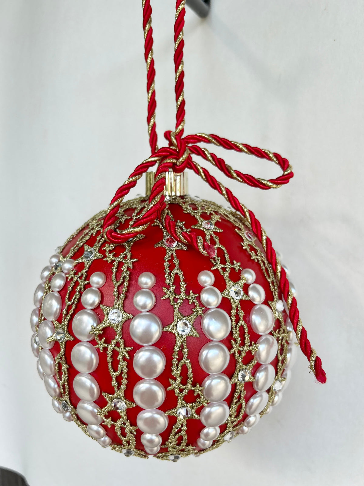 Moon and Stars One of a Kind Large Ornament