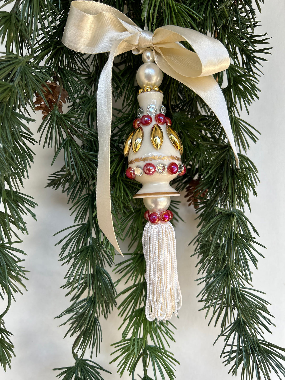 Dressy - One of a Kind Porcelain Ornament