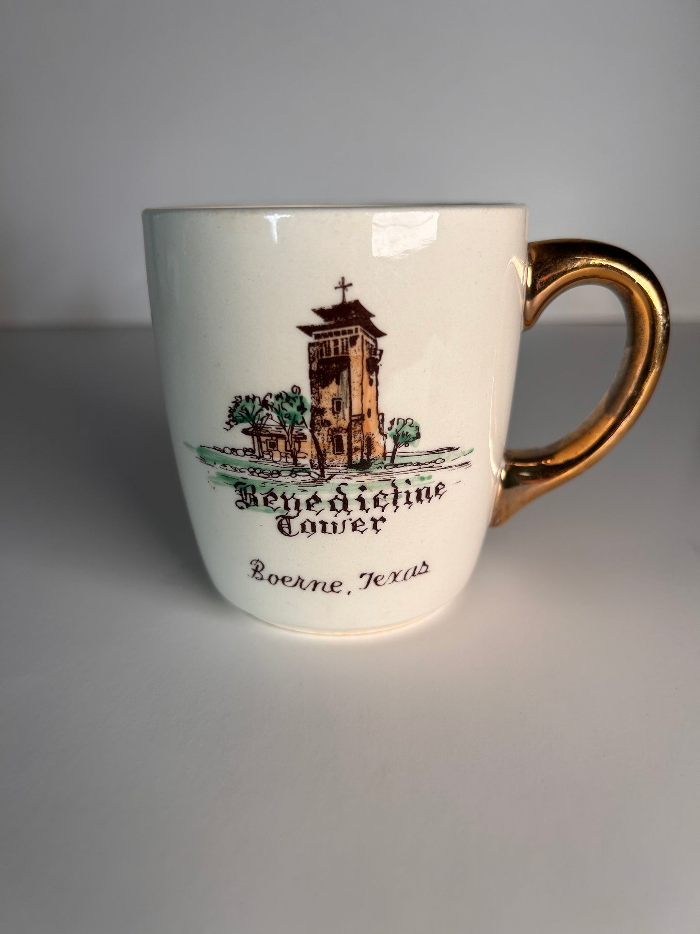 Boerne Benedictine Tower Souvenir Mug