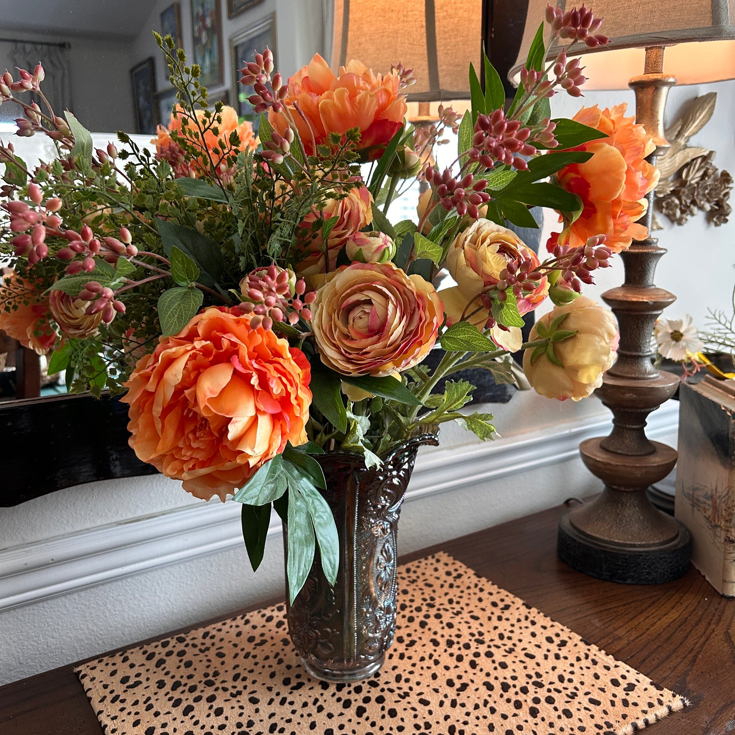 Gorgeous Ranunculus Peony Floral Arrangement