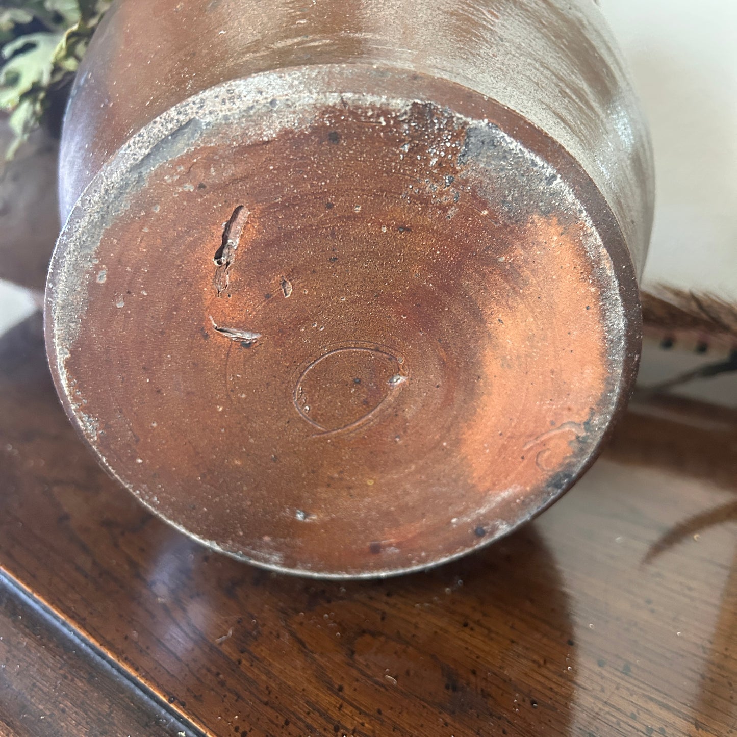 French Confit Pot - Brown Glaze