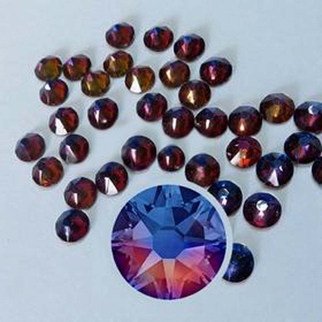 Blue Meridian 2078 Hotfix Swarovski Crystals 34ss