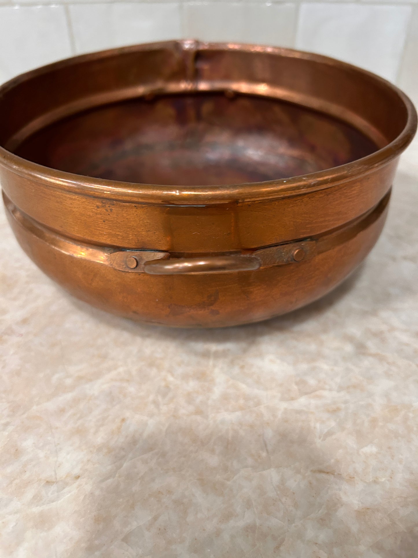 Copper Cauldron Pot 1950’s Holland