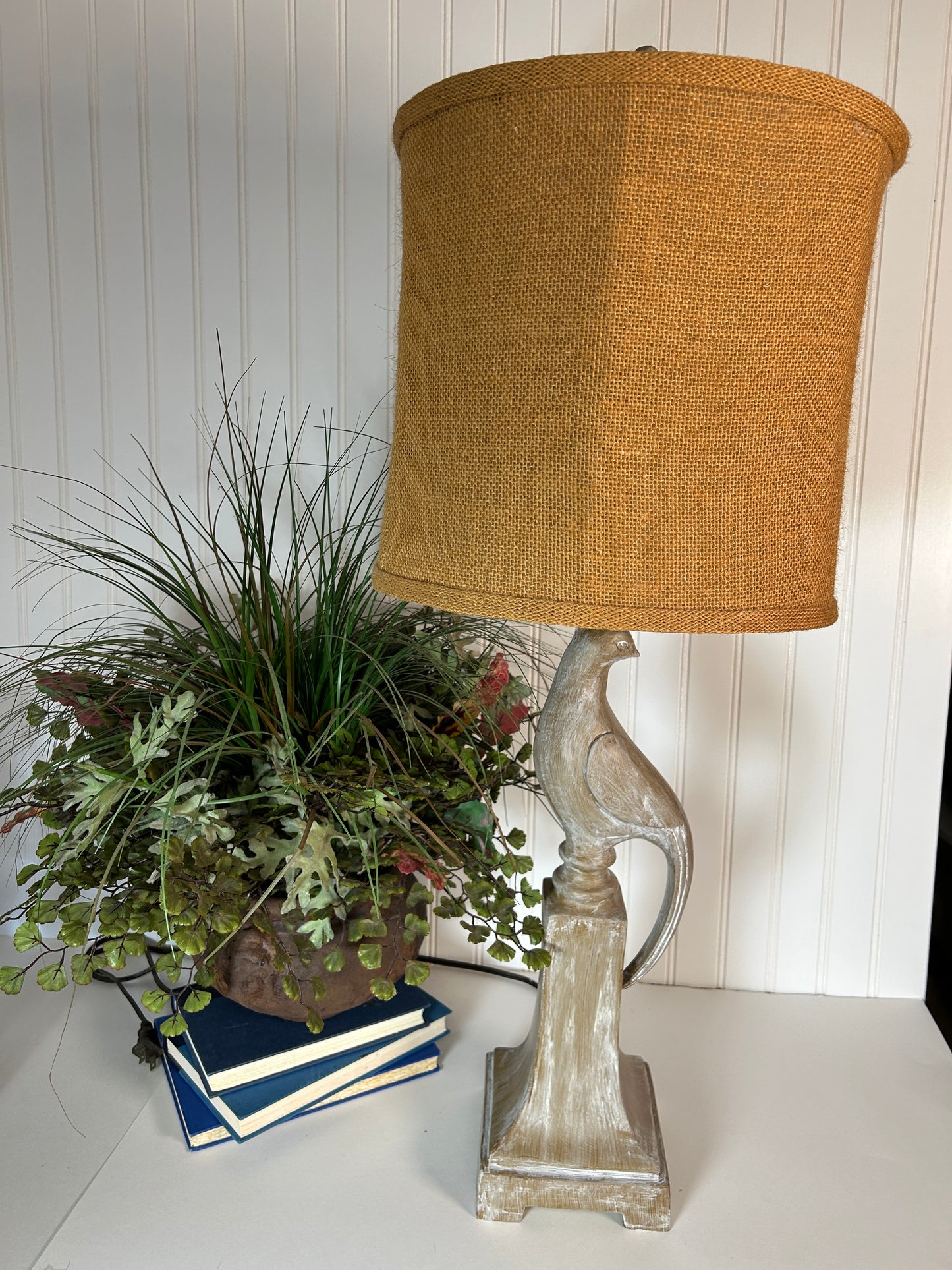 Pheasant Lamp with Shade Options