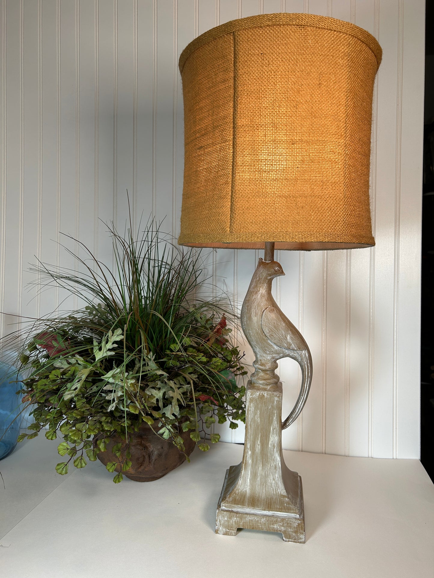 Pheasant Lamp with Shade Options