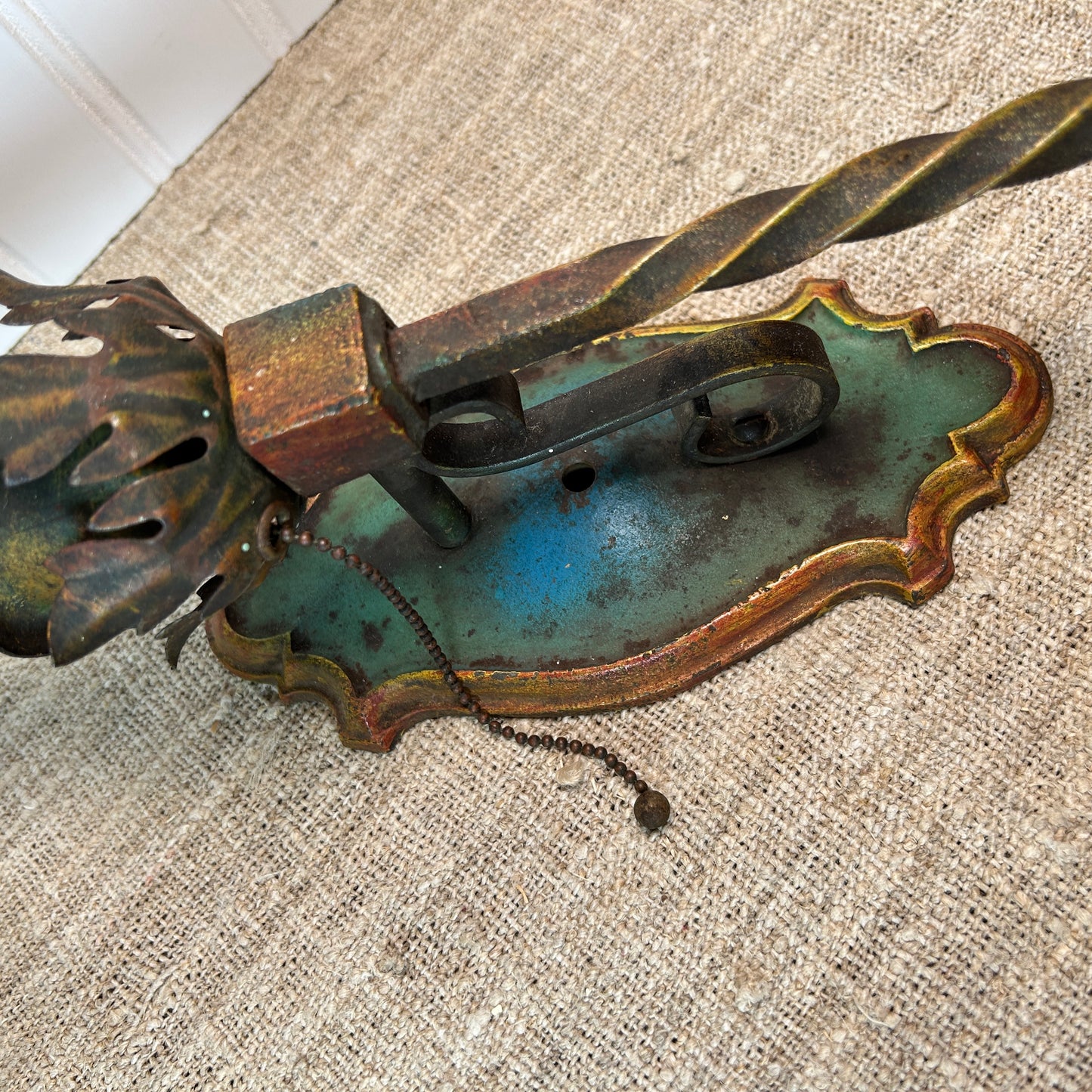 Iron Sconces 1915-1920 European Style