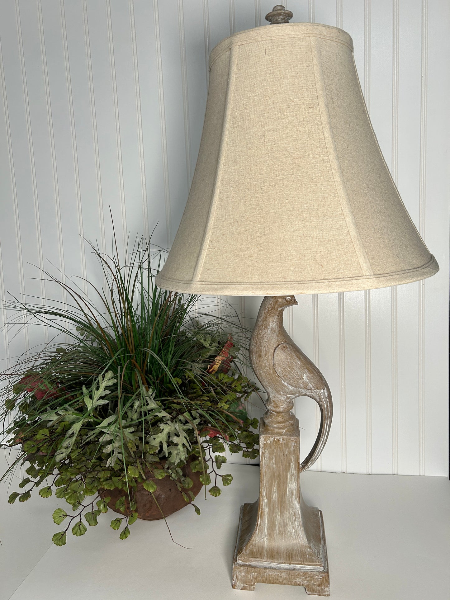 Pheasant Lamp with Shade Options