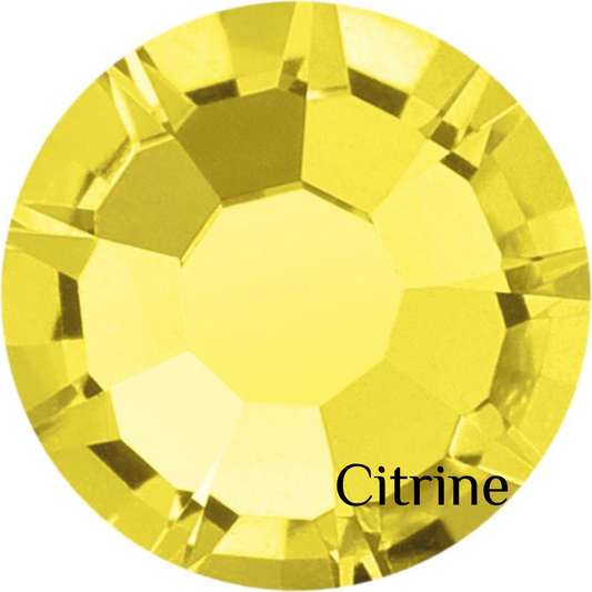 Citrine Swarovski Crystal 20ss