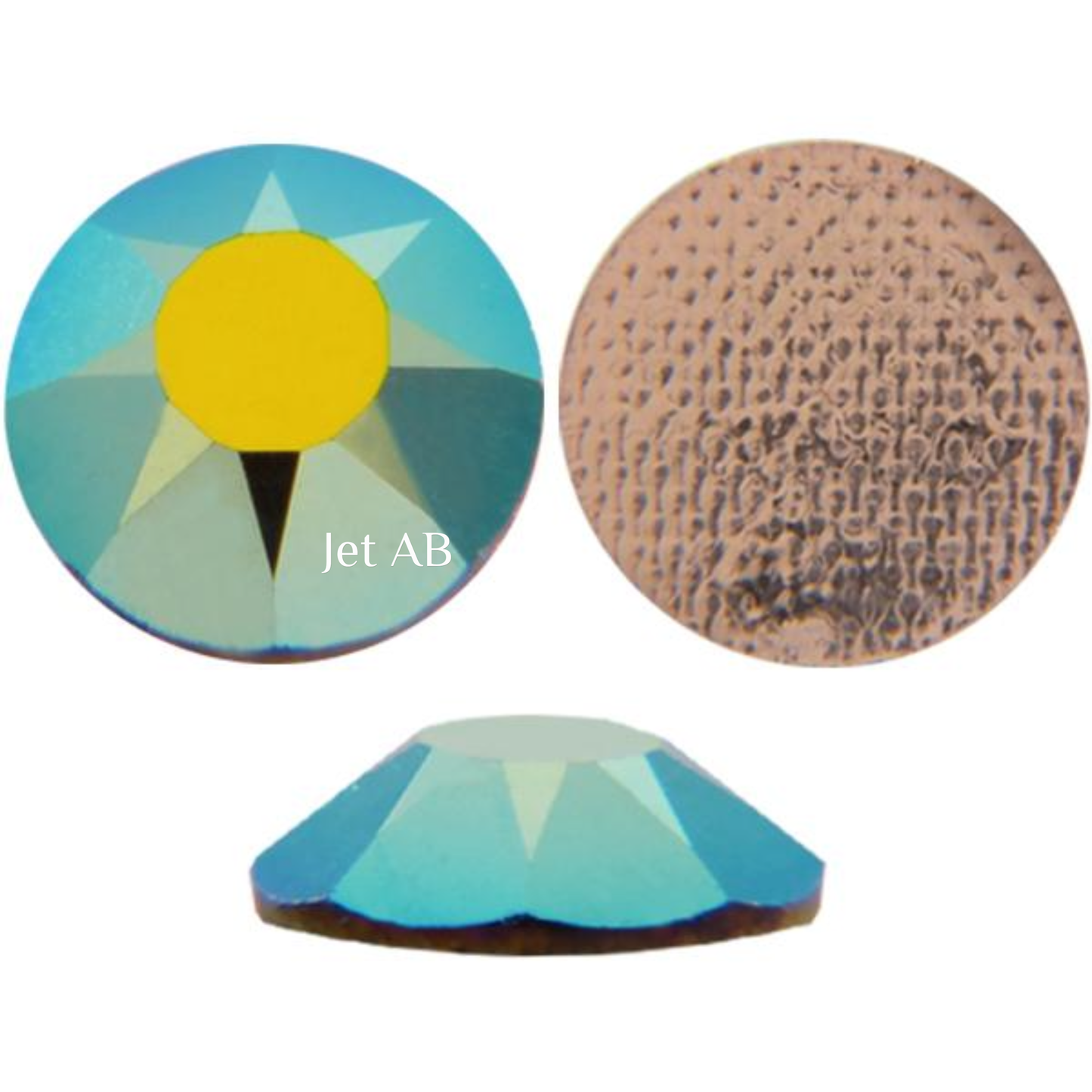 Swarovski Jet AB Crystals 2078 Hotfix