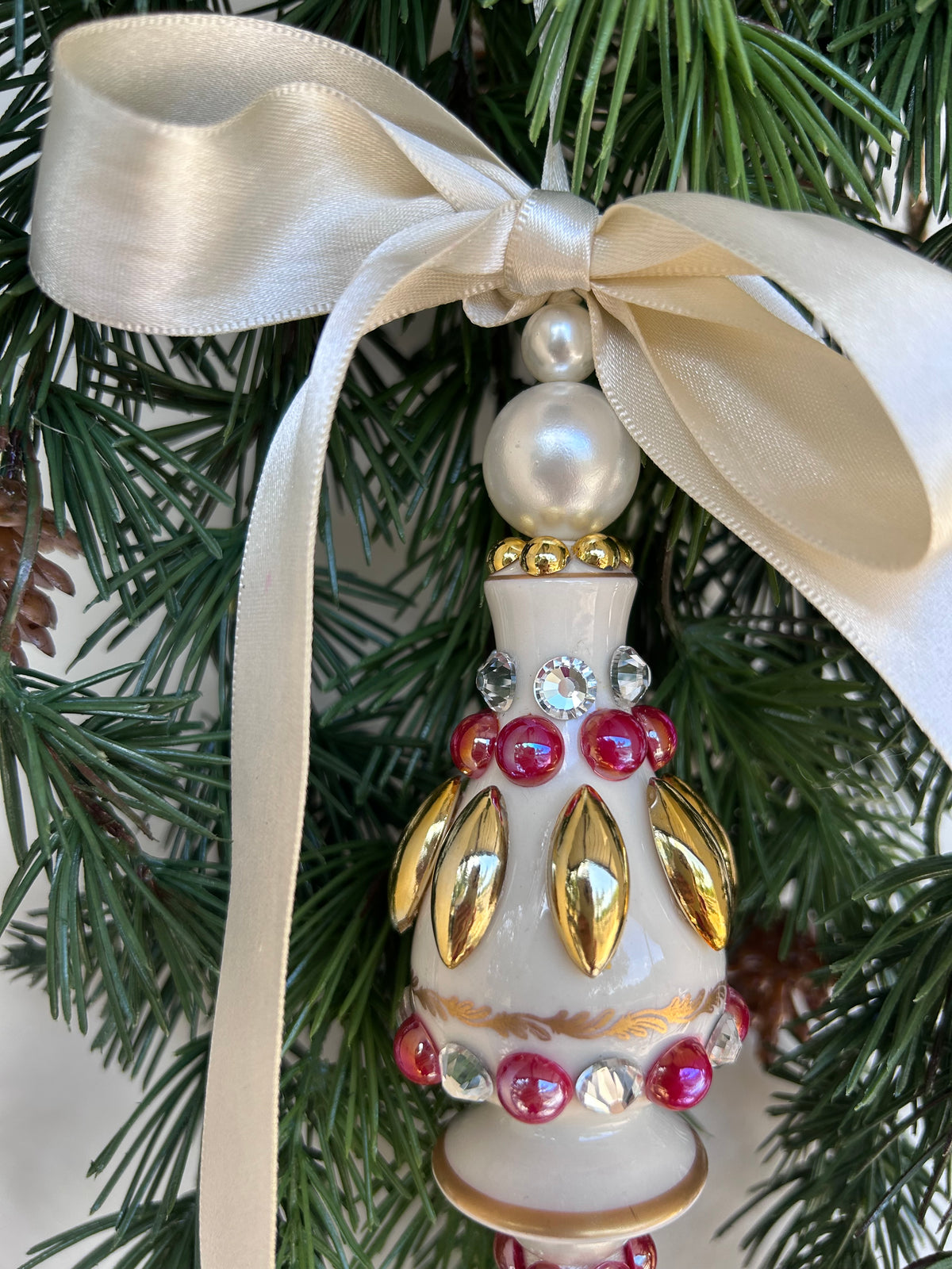 Dressy - One of a Kind Porcelain Ornament