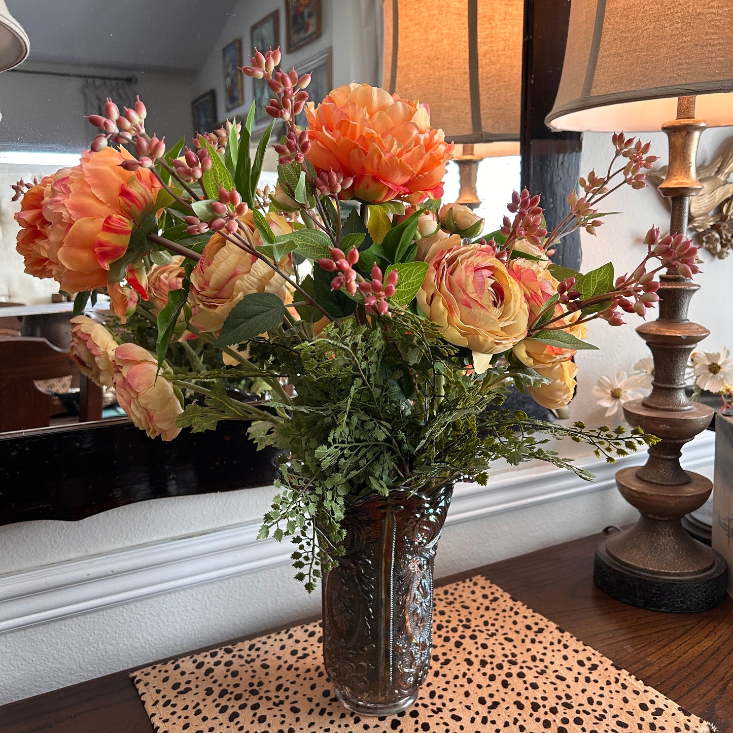 Gorgeous Ranunculus Peony Floral Arrangement