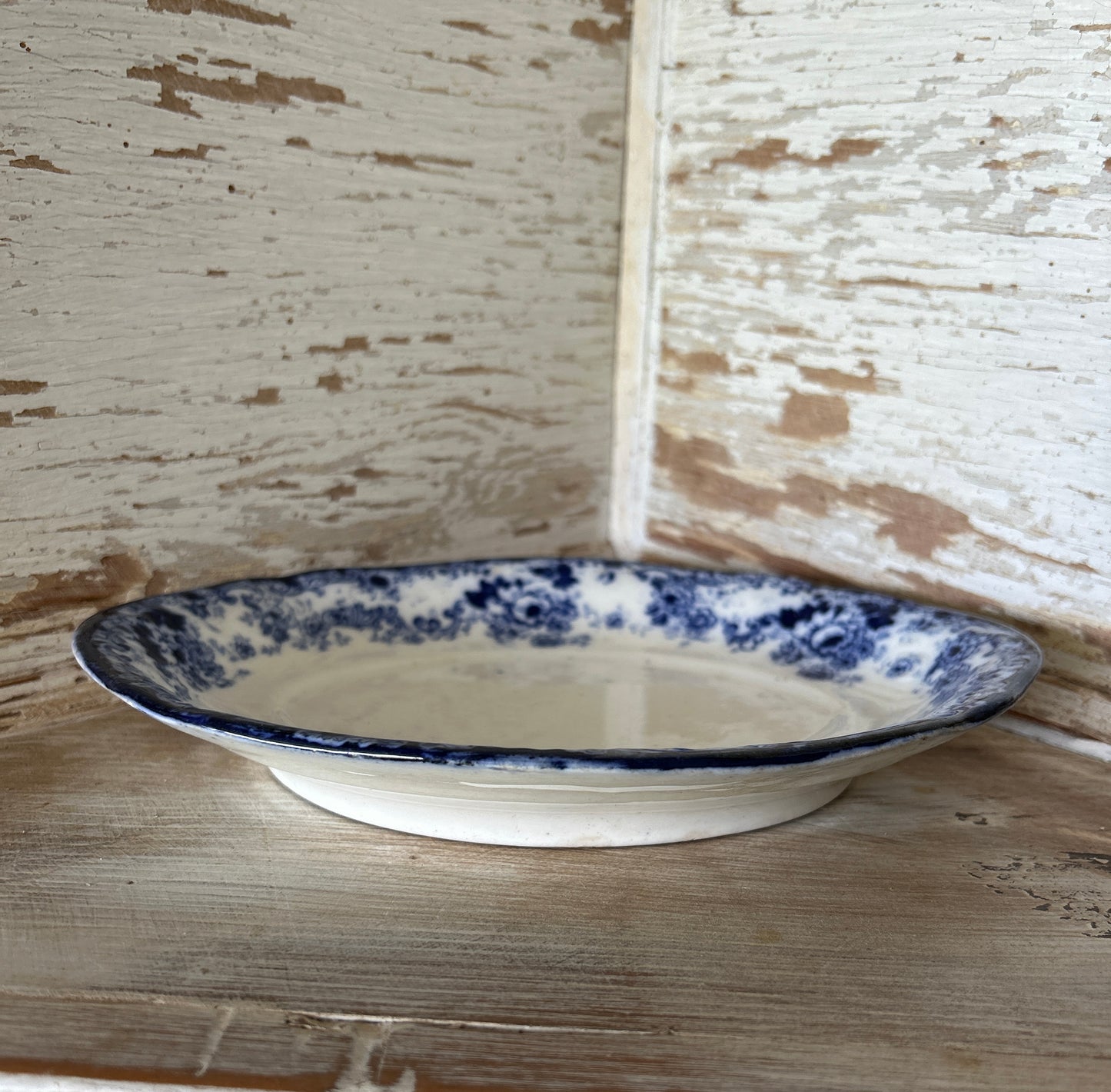 Blue Oval English Dish