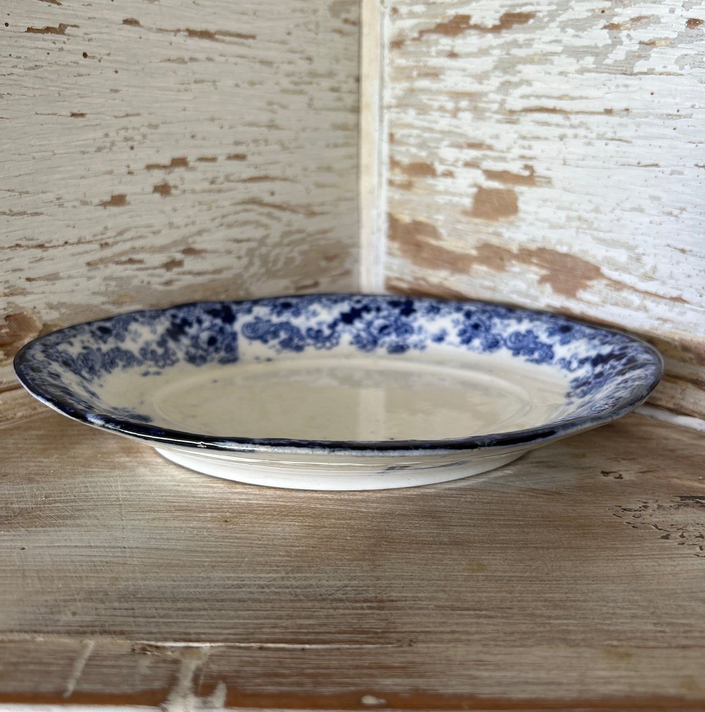 Blue Oval English Dish