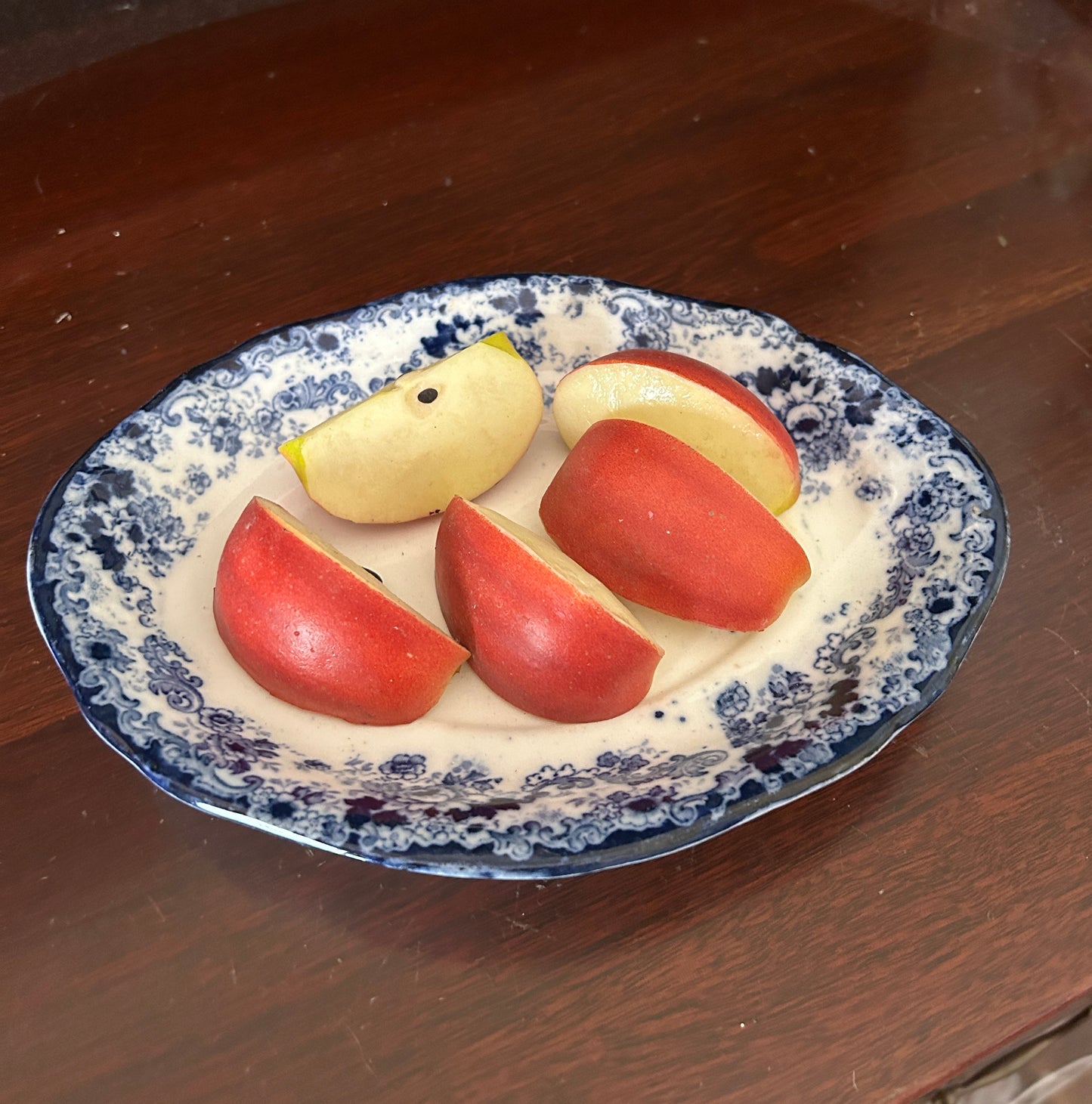 Blue Oval English Dish