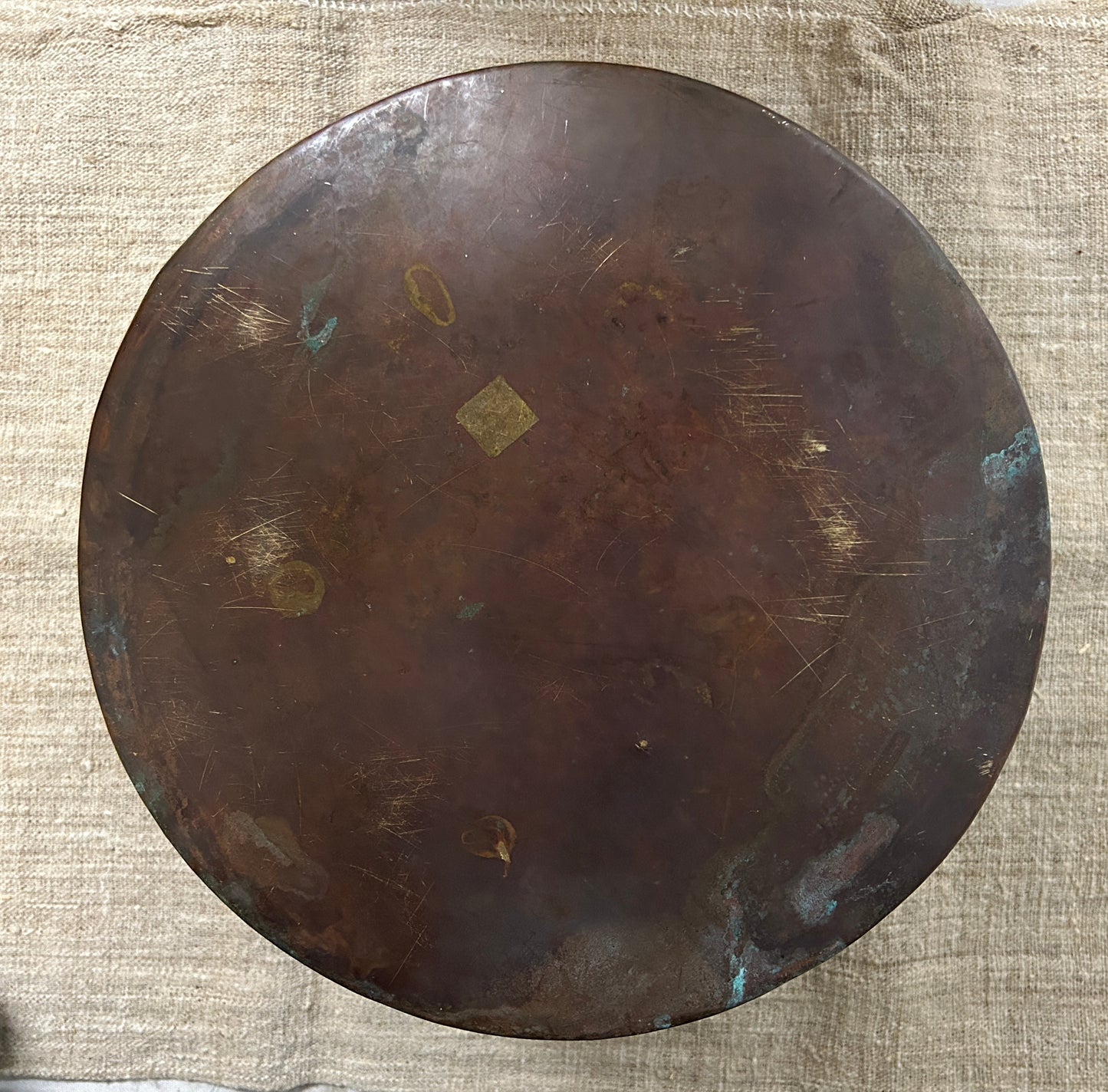 Large copper planter