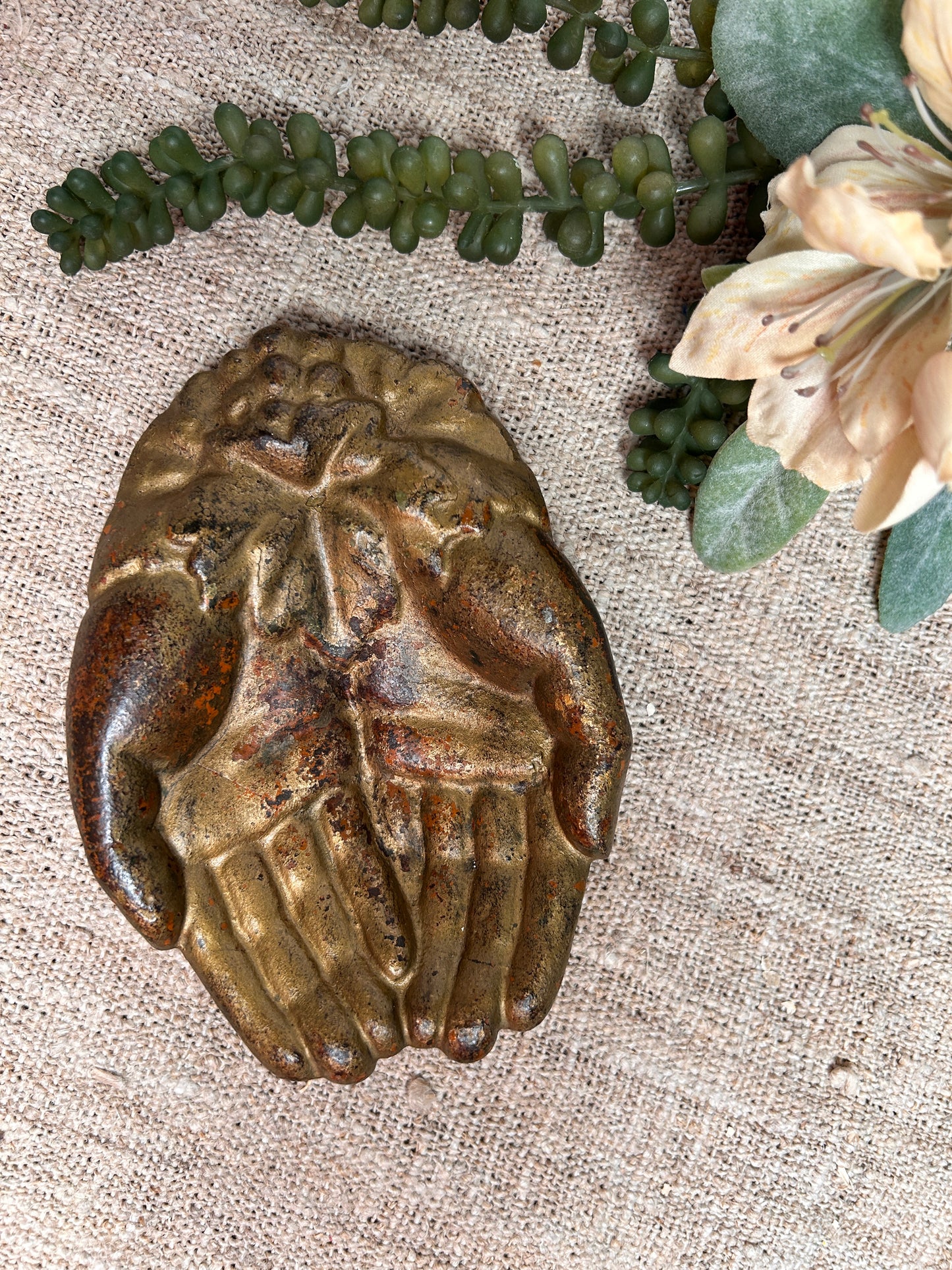 Cast Iron Queen Victoria's Hands
