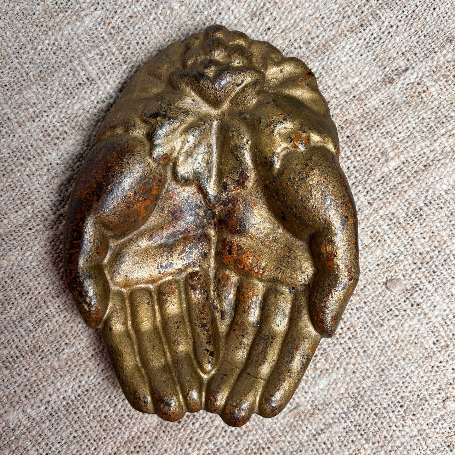 Cast Iron Queen Victoria's Hands