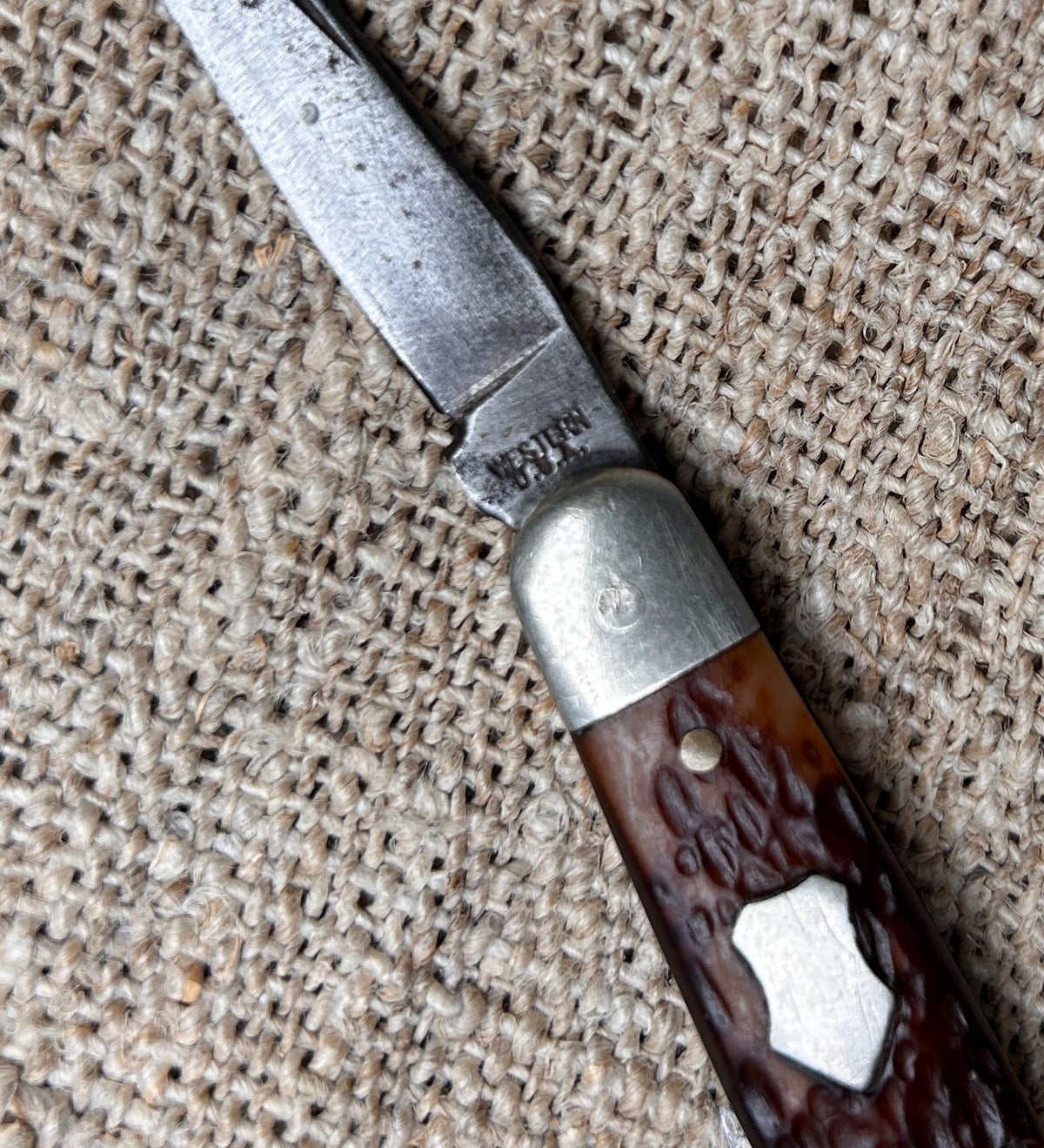 Vintage Western #652 Pocket Knife 1970s