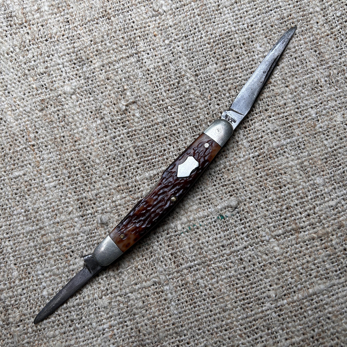 Vintage Western #652 Pocket Knife 1970s