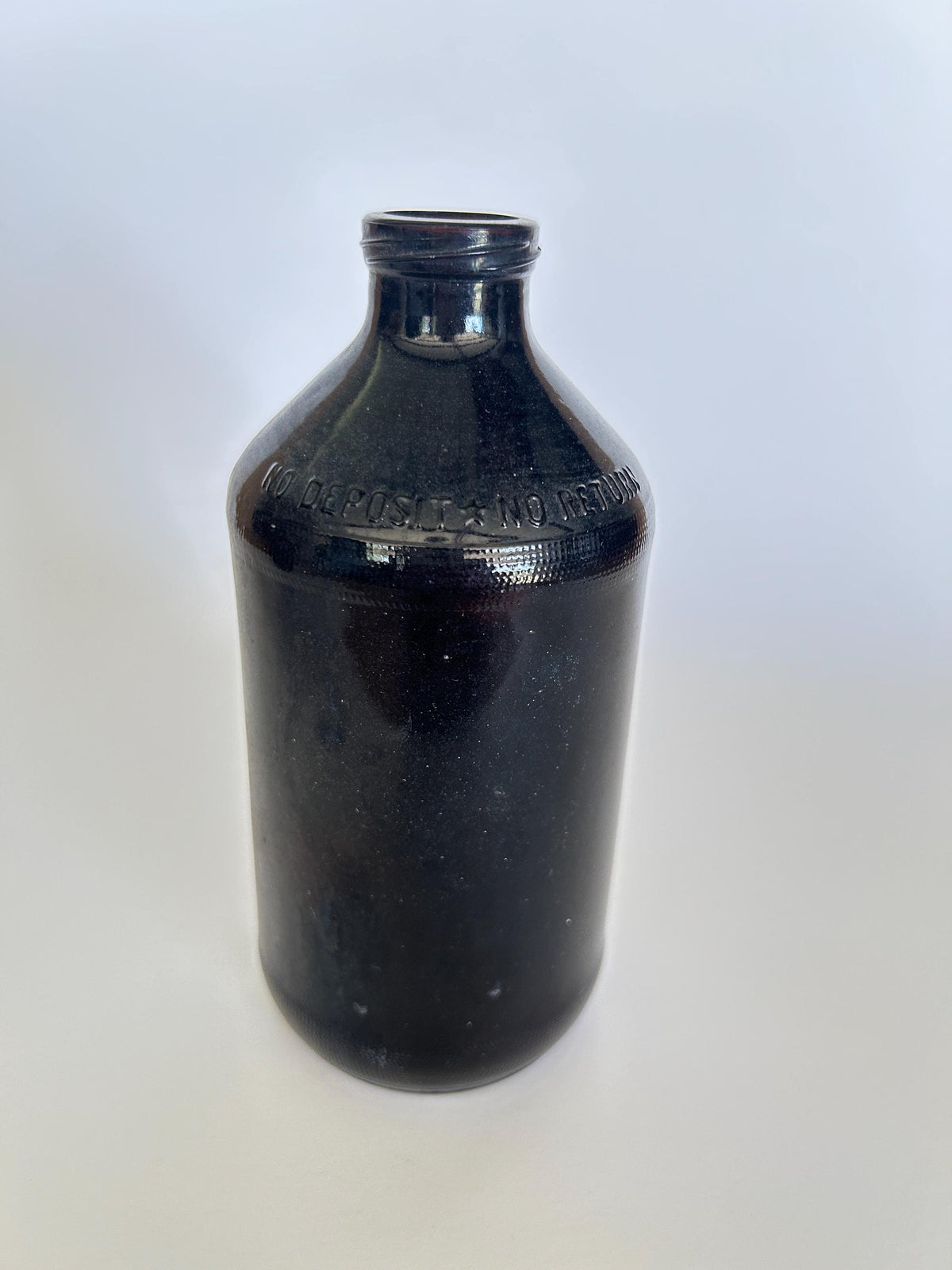 Vintage Bottles Rum Beer Soda Tonic Brown Green Clear