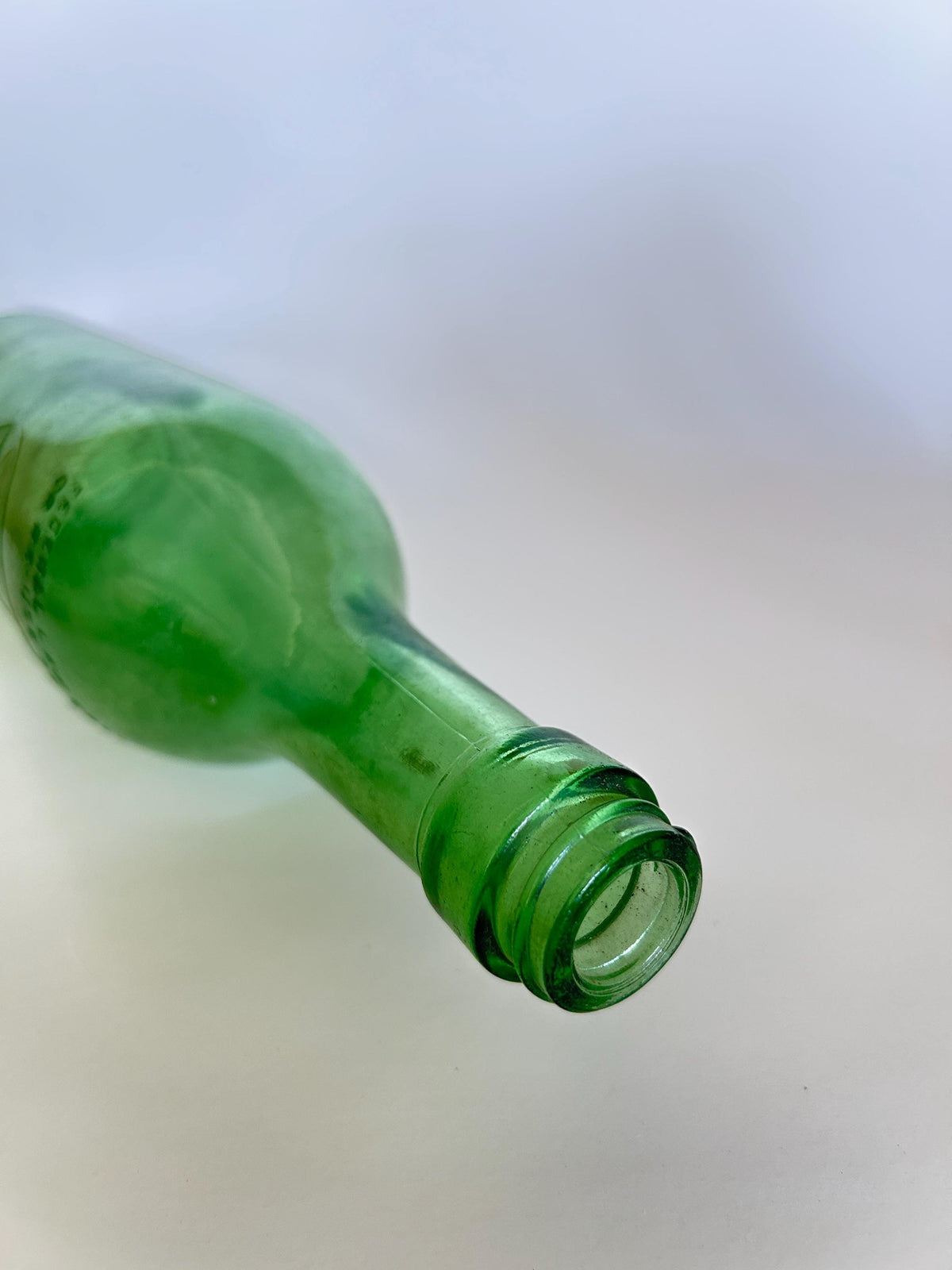 Vintage Bottles Rum Beer Soda Tonic Brown Green Clear