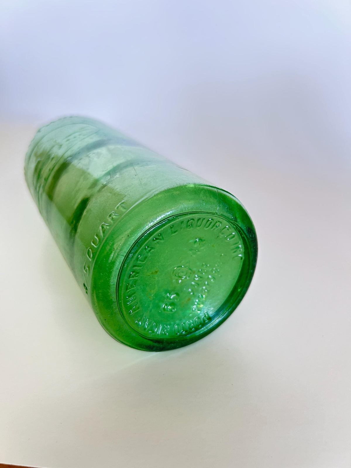 Vintage Bottles Rum Beer Soda Tonic Brown Green Clear