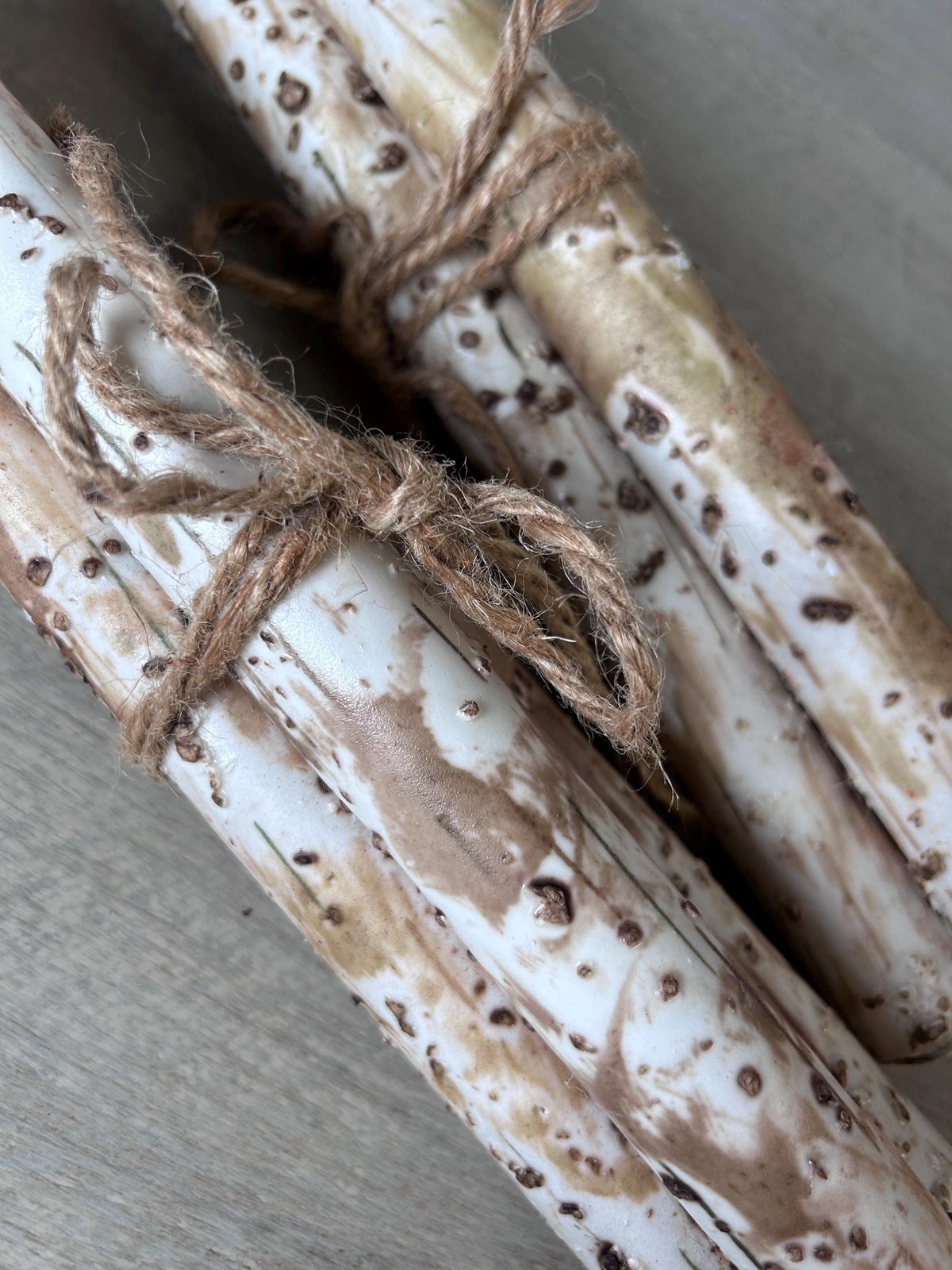 Adorable Faux Birch Logs 12inch Bundle